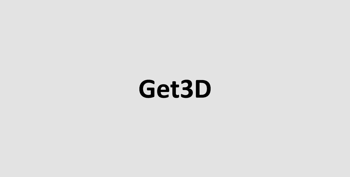 GET3D (Nvidia) - Images to 3D objects