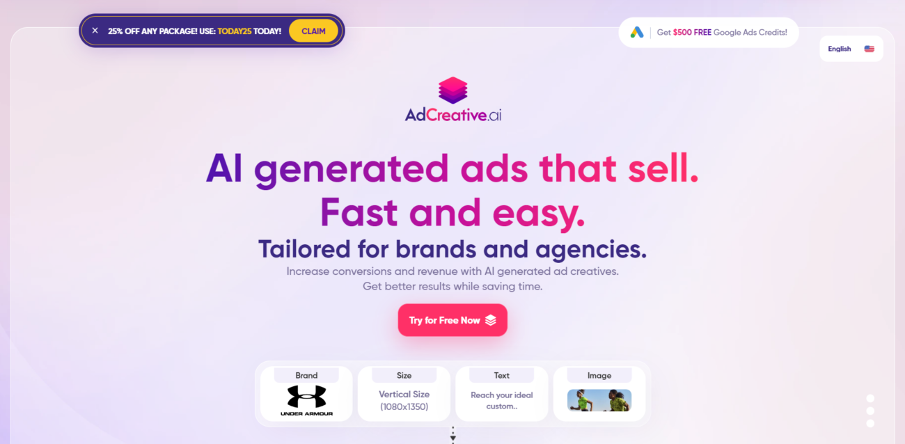 AdCreative AI - Create efficient ads for your marketing campaigns