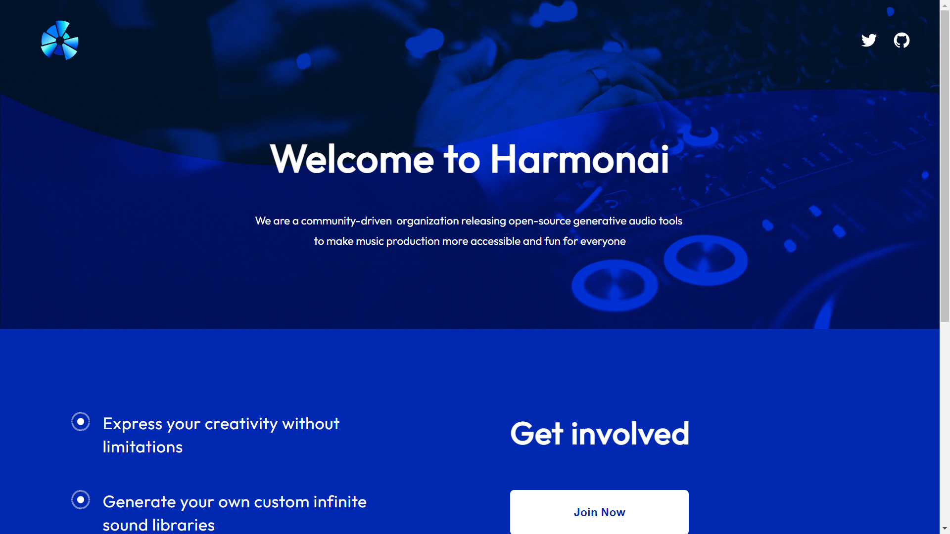 Harmonai - Community-driven org releasing open-source audio tools.