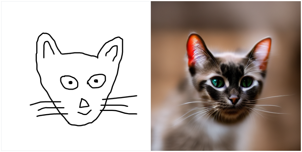 Scribble Diffusion - Image generation from sketches