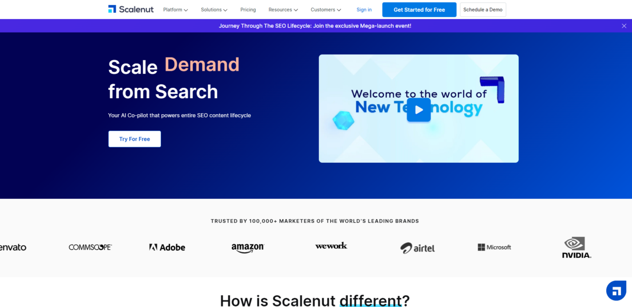 Scalenut SEO AI tool : The complete review