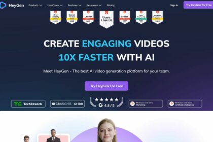 HeyGen - Business videos with custom avatars & voiceovers.