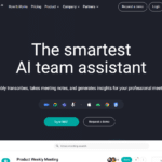 Sembly AI - Sembly AI is a team assistant tool that simplifies the process of recording, transcribing, and summarizing professional meetings