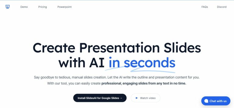 AI Presentation tools (October 2023)