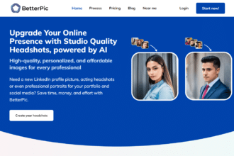 BetterPic - Effortlessly transforms everyday photos into captivating headshots and portraits